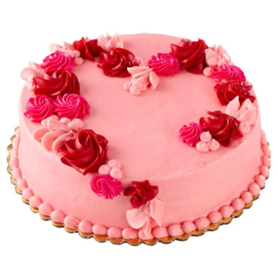Valentine's Day Single Layer Cake - Image 1
