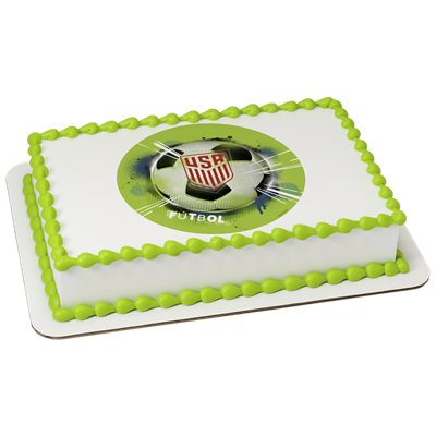 U.S. Soccer Fútbol  Cake - Image 1