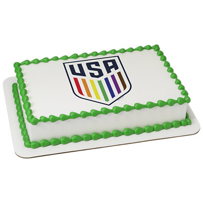 U.S. Soccer Cake - Image 1