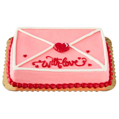 Valentine's Day Sheet Cake - Image 1