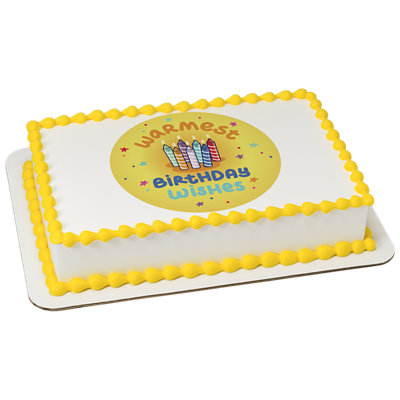 Warmest Birthday Wishes Cake - Image 1