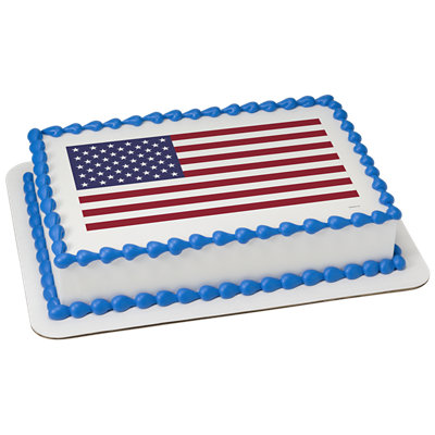 United States Country Flag Cake - Image 1
