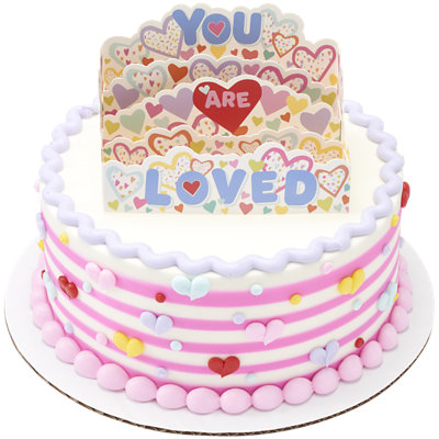 You Are Loved Pop-Up Cake - Image 1
