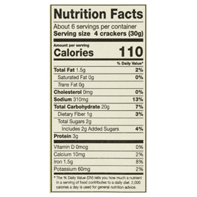 Partners Garlic Herb Flatbread Crackers - 6.5 OZ - Image 3