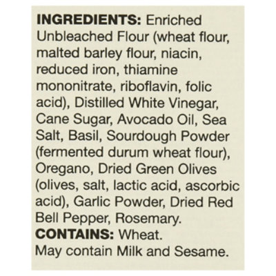 Partners Garlic Herb Flatbread Crackers - 6.5 OZ - Image 4