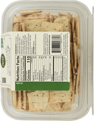 Partners Rosemary Flatbread Crackers - 6.5 OZ - Image 5