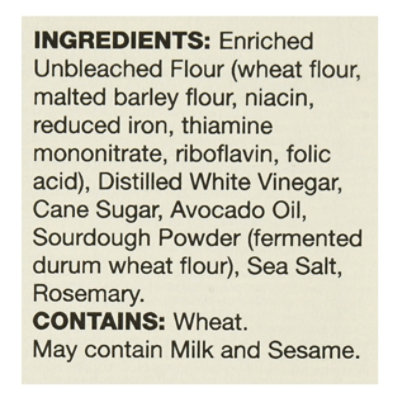 Partners Rosemary Flatbread Crackers - 6.5 OZ - Image 4