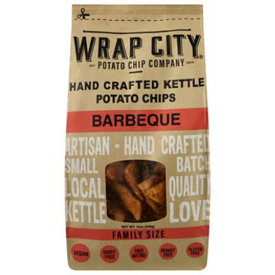 Wrap City Potato Chips Barbeque - 12 OZ - Image 2
