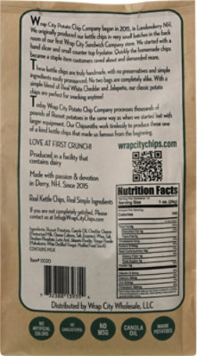 Wrap City Potato Chips White Cheddar Jalapeno - 12 OZ - Image 5