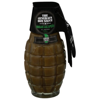 The Generals Hot Sauce Hooah Jalapeno - 6 FZ - Image 1