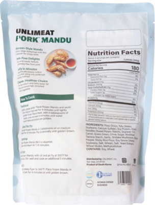 Unlimeat Dumpling Original Plant Based - 14.1 OZ - Image 6