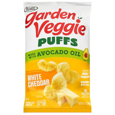 Sensible Portions Veggie Puffs Avocado Oil White Cheddar - 3.75 OZ - Image 2