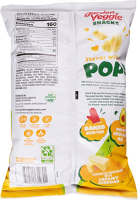 Sensible Portions Veggie Puffs Avocado Oil White Cheddar - 3.75 OZ - Image 5