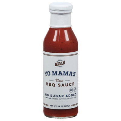 Yo Mamas Foods Bbq Sauce Classic - 14 OZ - Image 2
