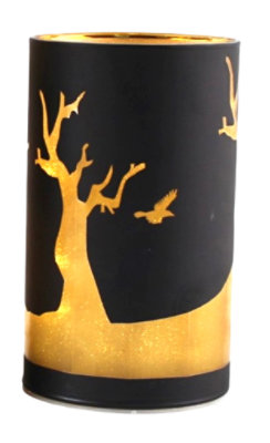 Overjoyed Boutique Led Cylinder Branch Lg Halloween - EA - Image 1