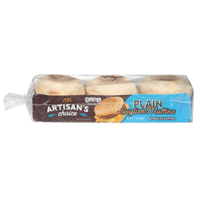 Old Tyme Atrisans Choice English Muffins - 12 OZ - Image 2