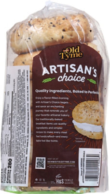 Old Tyme Artisans Choice Everything Bagels - 20 OZ - Image 5