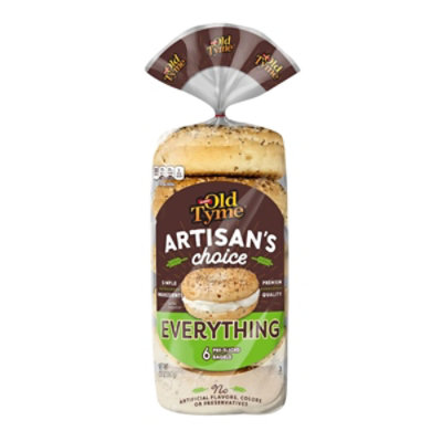 Old Tyme Artisans Choice Everything Bagels - 20 OZ - Image 3