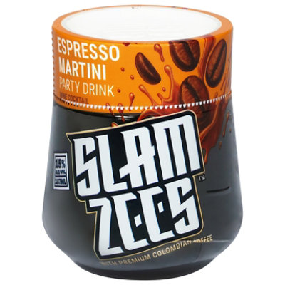 Slamzees Espresso Martini Party Drink - 187 ML - Image 1