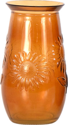 Overjoyed Boutique Sunflower Vase Orange Small - Each - Image 1