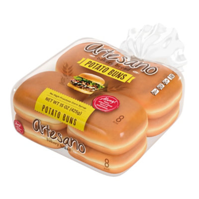 Artesano Potato Buns - 16 OZ - Image 4