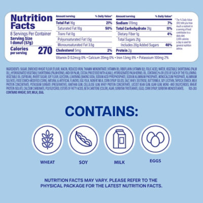 Entenmanns Classic Frosted Devils Food Donuts - 16 OZ - Image 2