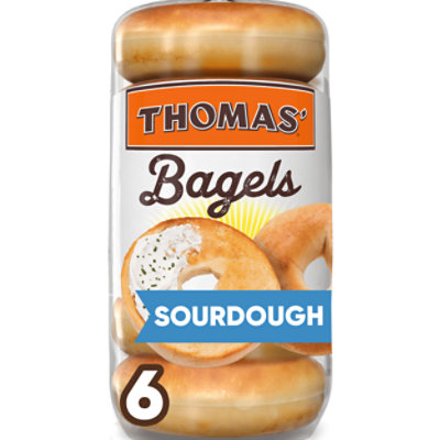 Thomas Sourdough Bagels - 18 OZ - Image 1