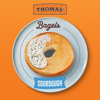 Thomas Sourdough Bagels - 18 OZ - Image 3