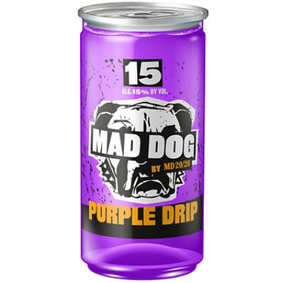 Mad Dog Purple Drip Wine - 200 ML - Image 1