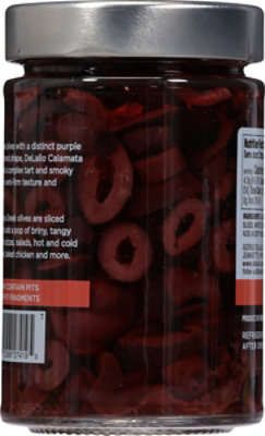 Delallo Olives Calamata Slices - 5.64 OZ - Image 5