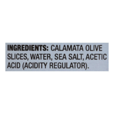 Delallo Olives Calamata Slices - 5.64 OZ - Image 4