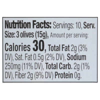 Delallo Olives Pitted Cerignola - 4.76 OZ - Image 3
