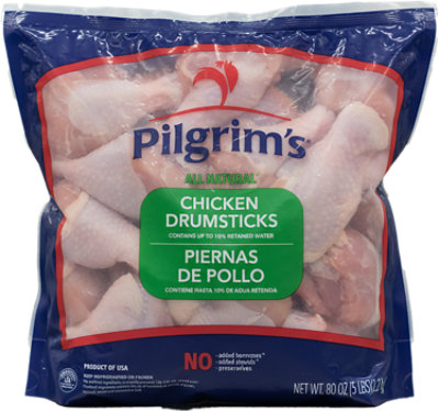 Pilgrim's Chicken Drumstick Jumbo Pack - 5 Lb - Image 1