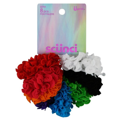 Scunci Girl Ponytailers Ruffled - 8.00 PK - Image 3