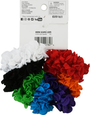 Scunci Girl Ponytailers Ruffled - 8.00 PK - Image 4