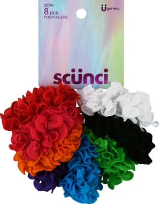 Scunci Girl Ponytailers Ruffled - 8.00 PK - Image 2