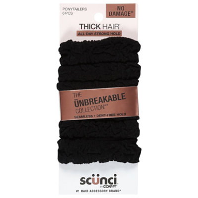 Conair Ponytailers Unbreak Thick Hair - 6.00 PK - Image 3
