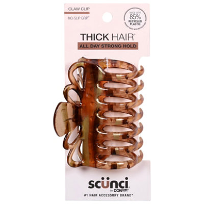 Scunci Jaw Clip Thick Grip Crown - EA - Image 2