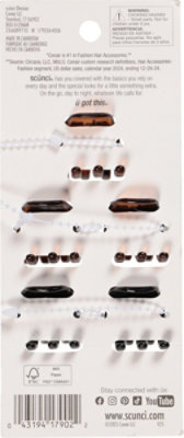 Scunci Grip Jaw Clips 2.5cm - 5.00 PK - Image 3