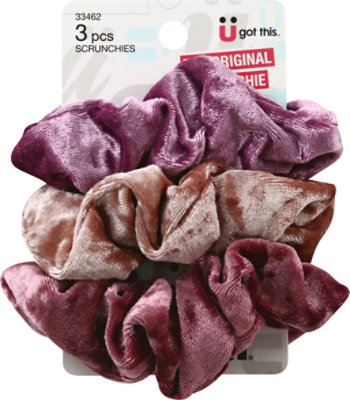 Conair Scrunchie Velvet - 3.00 PK - Image 2