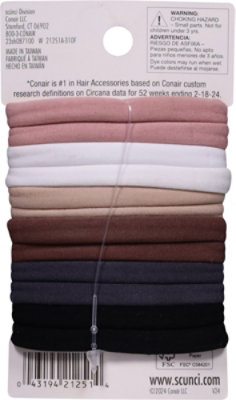 Conair Ponytailers Hosiery Elastic - 12 PK - Image 3