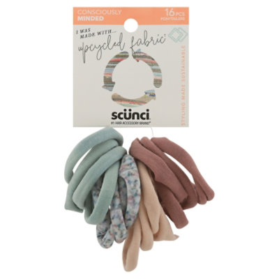 Conair Ponytailers Solid/print Consciously Minded - 16 CT - Image 1