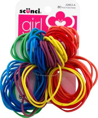 Conair 2mm No-damage Hair Elastic - 80 CT - Image 2