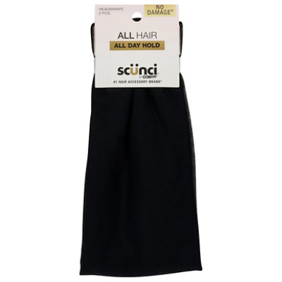 Scunci Headwrap Wide Pucked Faux Twist - EA - Image 2