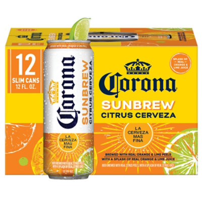 Corona Sunbrew Beer In Cans - 12-12 FZ - Image 1