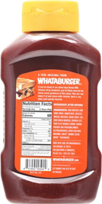 Whataburger Honey Bbq Sauce - 19 OZ - Image 6