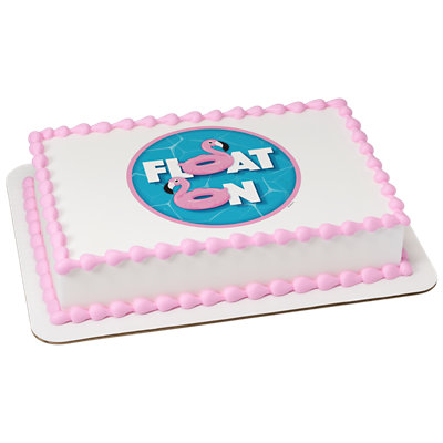 Float On Image Photo Cake - Image 1