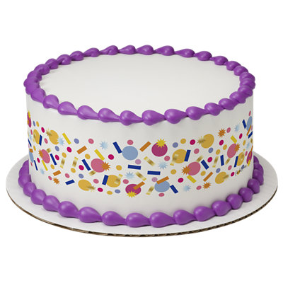 Packed Party Strip Photo Cake - Image 1