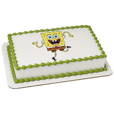 Spongebob Wacky Image Photo Cake - Image 1