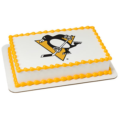 NHL® Pittsburgh Penguins Image Photo Cake - Image 1